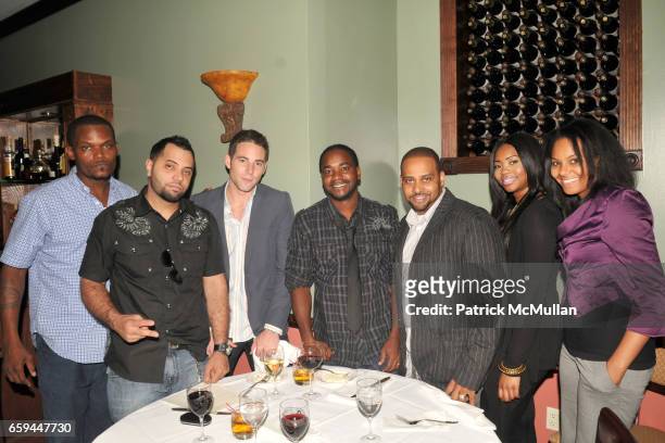 Geez, Faust, Jared Poe, Azizz, Vincent Carroll, Jody Anglin and Dominique Preston attend RON GALELLA Book Party for "VIVA L'ITALIA" Hosted by PATRICK...