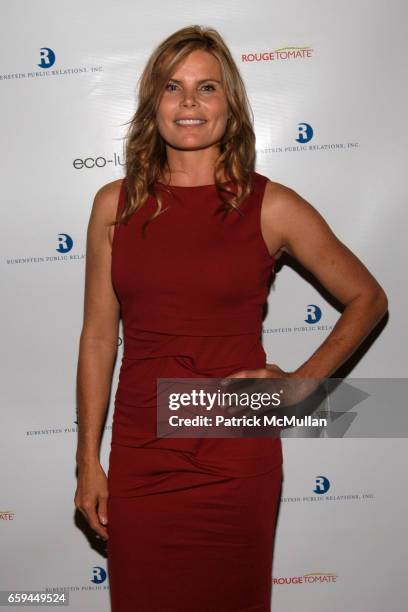 Mariel Hemingway attends ECO-LUXE at Rouge Tomate Restaurant on September 22, 2009 in New York City.