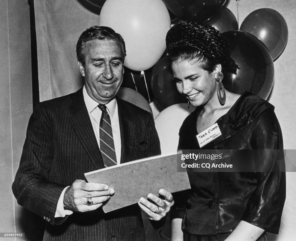 Rep. William J. Hughes with Tara Good"n