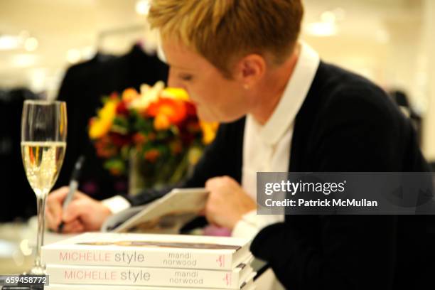 Mandi Norwood attends LORD & TAYLOR Celebrates Fashion's Night Out at Lord & Taylor on September 10, 2009 in New York.