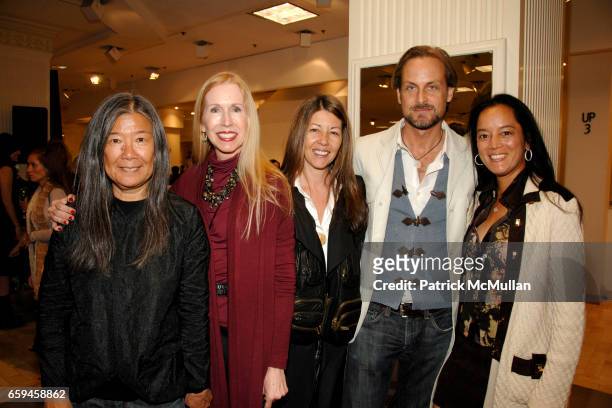 Yeohlee Teng, Joanne Hartlaub, Sally Randall Brunger, Andrew Brunger and Cassandra Seidenfeld Lyster at LORD & TAYLOR Celebrates Fashion's Night Out...