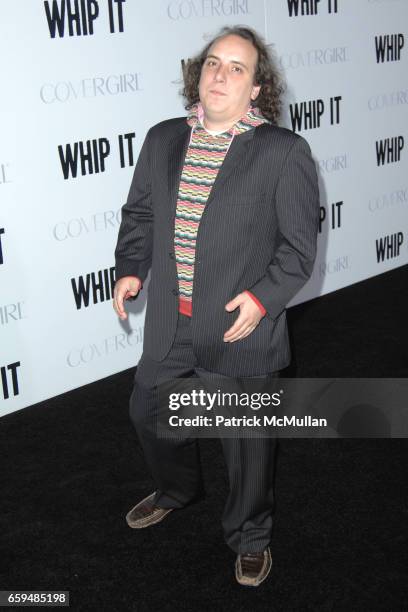 Har Mar Superstar attends LOS ANGELES PREMIERE OF WHIP IT at Grauman's Chinese Theatre on September 29, 2009 in Hollywood, California.