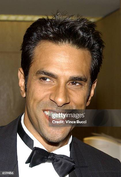 Actor Eddie Velez attends the 17th Annual Imagen Awards June 6, 2002 in Beverly Hills, California.