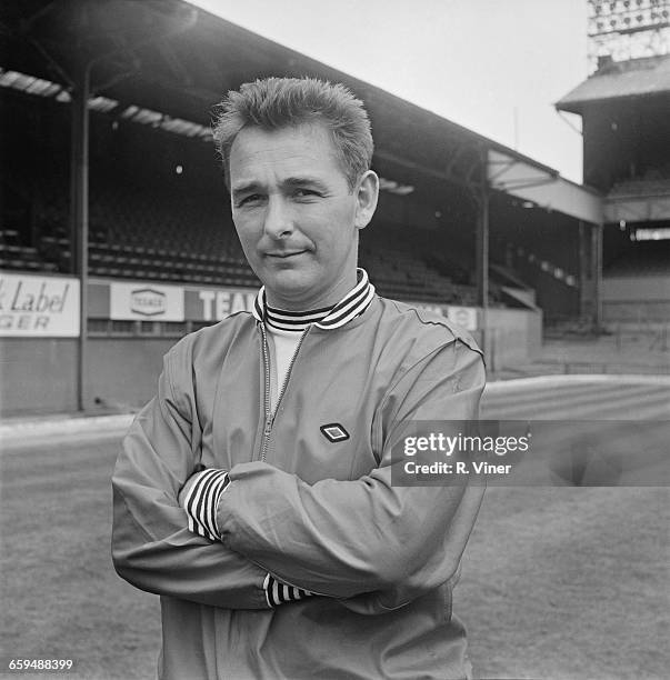 Football manager Brian Clough of Derby County F.C., UK, 2nd August 1971.