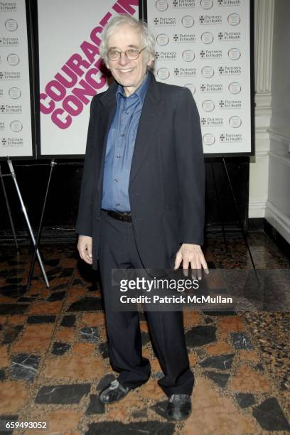 Austin Pendleton attends COURAGE IN CONCERT Post-Show Arrivals at The Public Theater on October 19, 2009 in New York City.