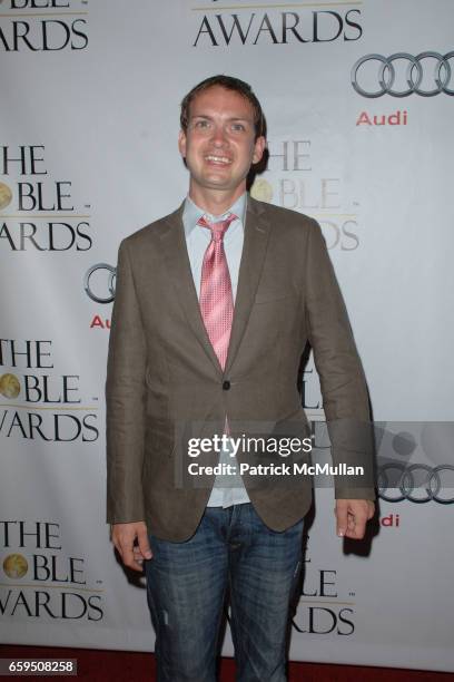 Michael Dean Shelton attends THE NOBLE AWARDS at The Beverly Hills Hilton on October 18, 2009 in Beverly Hills, California.