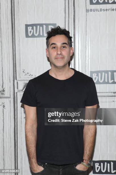 Singer Joshua Radin attends Build Series to discuss his new album "The Fall"at Build Studio on March 28, 2017 in New York City.