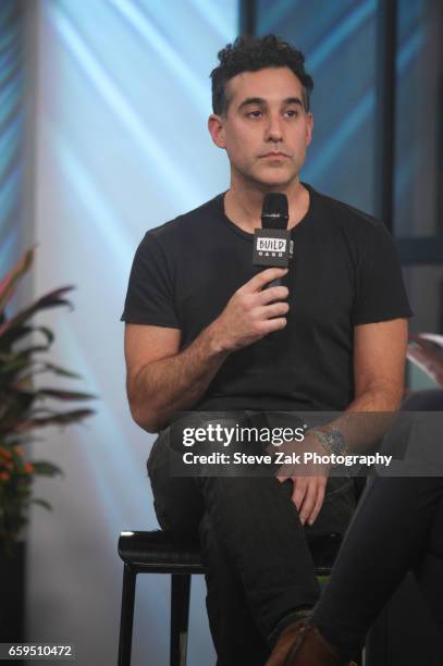 Singer Joshua Radin attends Build Series to discuss his new album "The Fall"at Build Studio on March 28, 2017 in New York City.