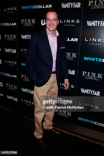 Tim Dekay attends USA NETWORK And VANITY FAIR Celebrate New Original Series WHITE COLLAR at Thomas Pink Madison Avenue on October 21, 2009 in New...