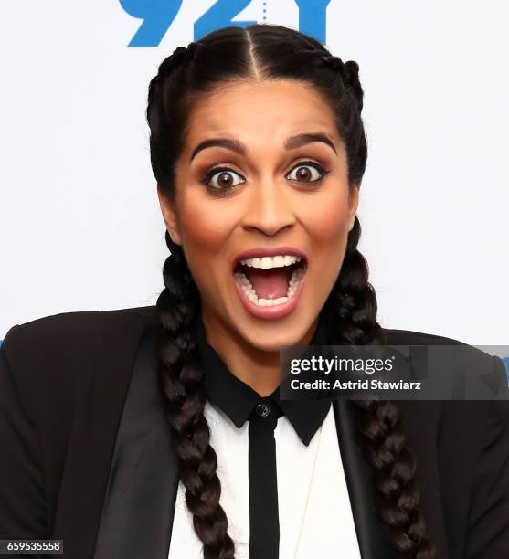 YouTube personality Lilly Singh attends the 92Y event Lilly Singh: How To Be A Bawse at Kaufman Concert Hall on March 28, 2017 in New York City.