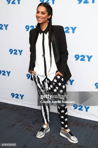 YouTube personality Lilly Singh attends the 92Y event Lilly Singh: How To Be A Bawse at Kaufman Concert Hall on March 28, 2017 in New York City.