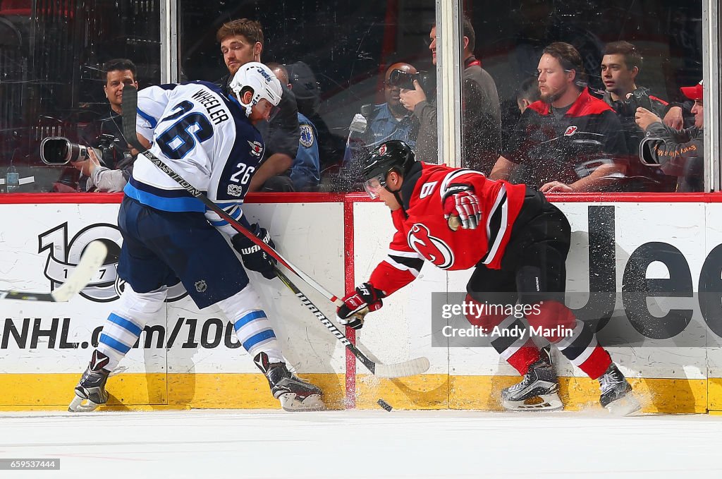 Winnipeg Jets v New Jersey Devils