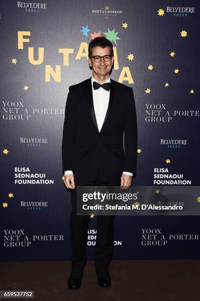 Federico Marchetti attends Elisa Sednaoui Foundation and Yoox Net a Porter Event on March 28, 2017 in Milan, Italy.