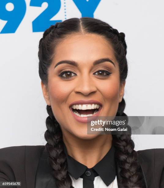 YouTuber Lilly Singh visits 92nd Street Y to discuss her book 'Lilly Singh: How To Be A Bawse' at Kaufmann Concert Hall on March 28, 2017 in New York...