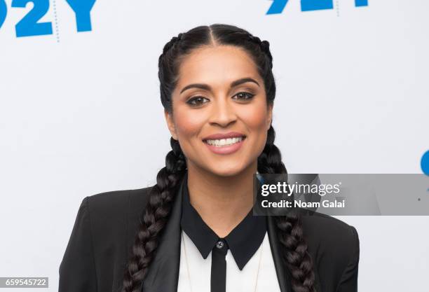 YouTuber Lilly Singh visits 92nd Street Y to discuss her book 'Lilly Singh: How To Be A Bawse' at Kaufmann Concert Hall on March 28, 2017 in New York...