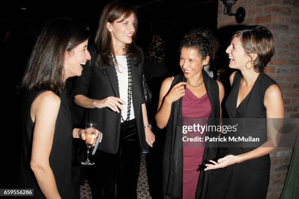 Yael Melamede, Daniella Vitale, Mariane Pearl and Cindi Leive attend MARIANE PEARL hosts a private event for Documentary Film "RESILENT" Supported by...