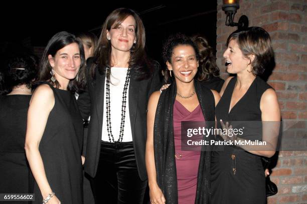 Yael Melamede, Daniella Vitale, Mariane Pearl and Cindi Leive attend MARIANE PEARL hosts a private event for Documentary Film "RESILENT" Supported by...