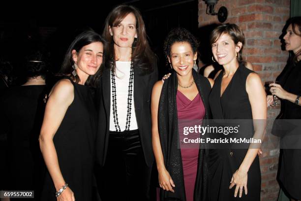 Yael Melamede, Daniella Vitale, Mariane Pearl and Cindi Leive attend MARIANE PEARL hosts a private event for Documentary Film "RESILENT" Supported by...