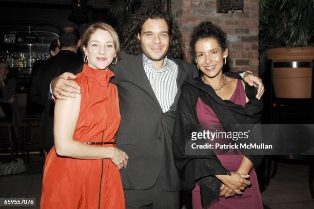 Andrea Nix Fine, Sean Fine and Mariane Pearl attend MARIANE PEARL hosts a private event for Documentary Film "RESILIENT" Supported by GUCCI at Bowery...