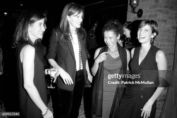 Yael Melamede, Daniella Vitale, Mariane Pearl and Cindi Leive attend MARIANE PEARL hosts a private event for Documentary Film "RESILENT" Supported by...