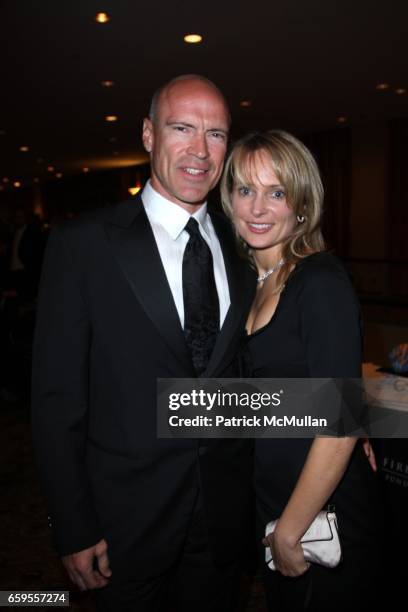 Mark Messier and Kim Messier attend the New York Police and Fire Widow’s and Children’s Benefit Fund’s 24th Annual Dinner at the New York Hilton on...