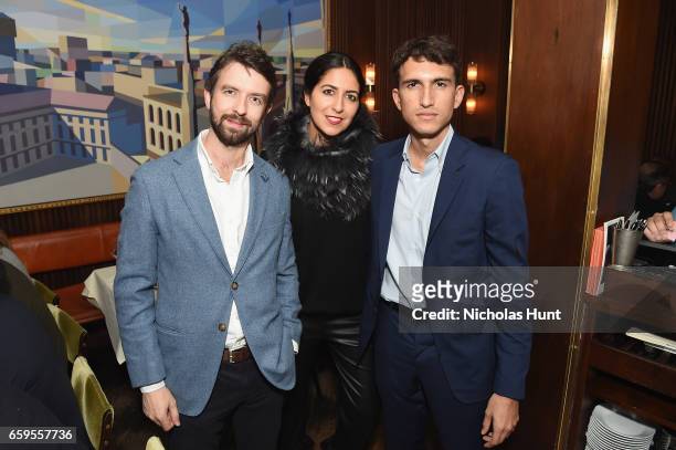 Chief Administrative Officer at Brooks Brothers Matteo Del Vecchio, Ondine Harris of LUXOTTICA and Head of Retail for Oliver Peoples Rocco Basilico...