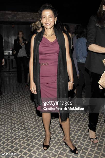 Mariane Pearl attends MARIANE PEARL hosts a private event for Documentary Film "RESILIENT" Supported by GUCCI at Bowery Hotel on October 8, 2009 in...