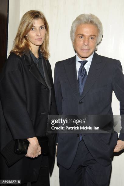 Princess Rosario of Bulgaria and Giancarlo Giammetti attend Gwyneth Paltrow and VBH's Bruce Hoeksema Host Cocktail Party for Valentino: The Last...