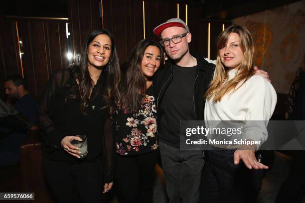 Chetna Sabnani, Nicky Whyman, Shane Kidd and Teddie Davies attend the Sugar East Grand Opening on March 28, 2017 in New York City.