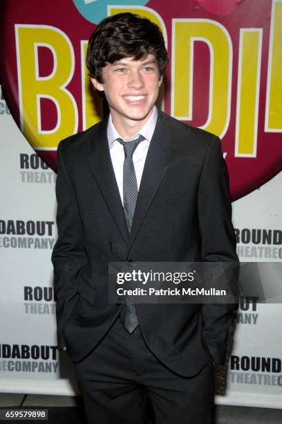 Graham Phillips attends BYE BYE BIRDIE Opening Night Arrivals at The Henry Miller's Theatre on October 15, 2009 in New York City.