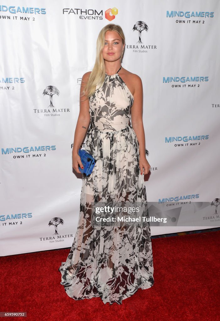 Fathom Events And Terra Mater Film Studios Premiere Event For "MindGamers: One Thousand Minds Connected Live" - Arrivals