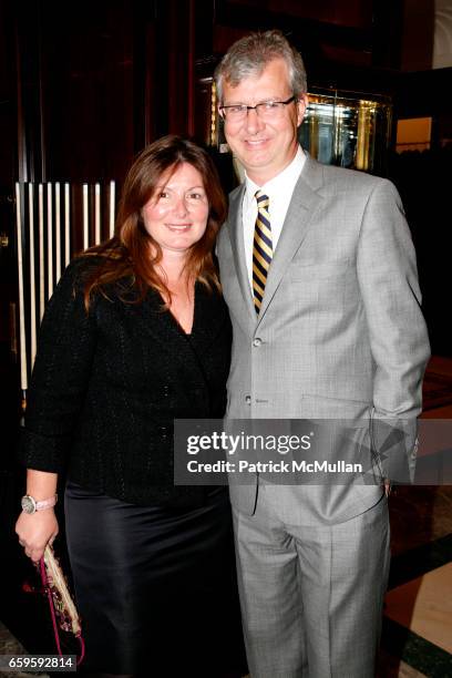 Debra Del Vecchio and Claudio Del Vecchio attend BROOKS BROTHERS and JANIE BRYANT Celebrate the Launch of The Brooks Brothers MAD MEN Edition Suit at...