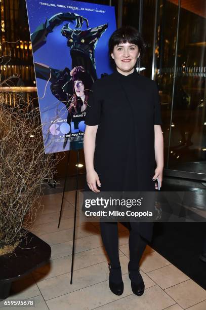 Nahikari Ipina attends the "Colossal" after party on March 28, 2017 in New York City.