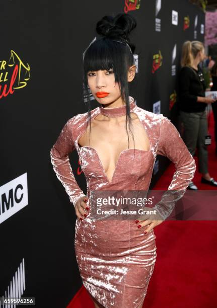 Actress Bai Ling attends AMC's "Better Call Saul" season 3 premiere at ArcLight Cinemas on March 28, 2017 in Culver City, California.