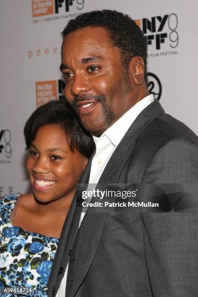 Clara Daniels and Lee Daniels attend New York Film Festival's Screening of PRECIOUS at Alice Tully Hall at Lincoln Center on October 3, 2009 in New...