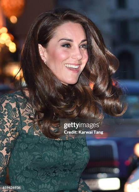 Catherine, Duchess of Cambridge attends the Portrait Gala 2017 at the National Portrait Gallery on March 28, 2017 in London, England.