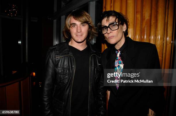 Zac Sunderland and Edwidge Bellmore attend Andre Balazs Saturday Night Party at Boom Boom Room on October 10, 2009 in New York City.