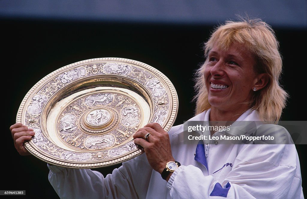 Martina Navratilova Wins 1990 Wimbledon Championships