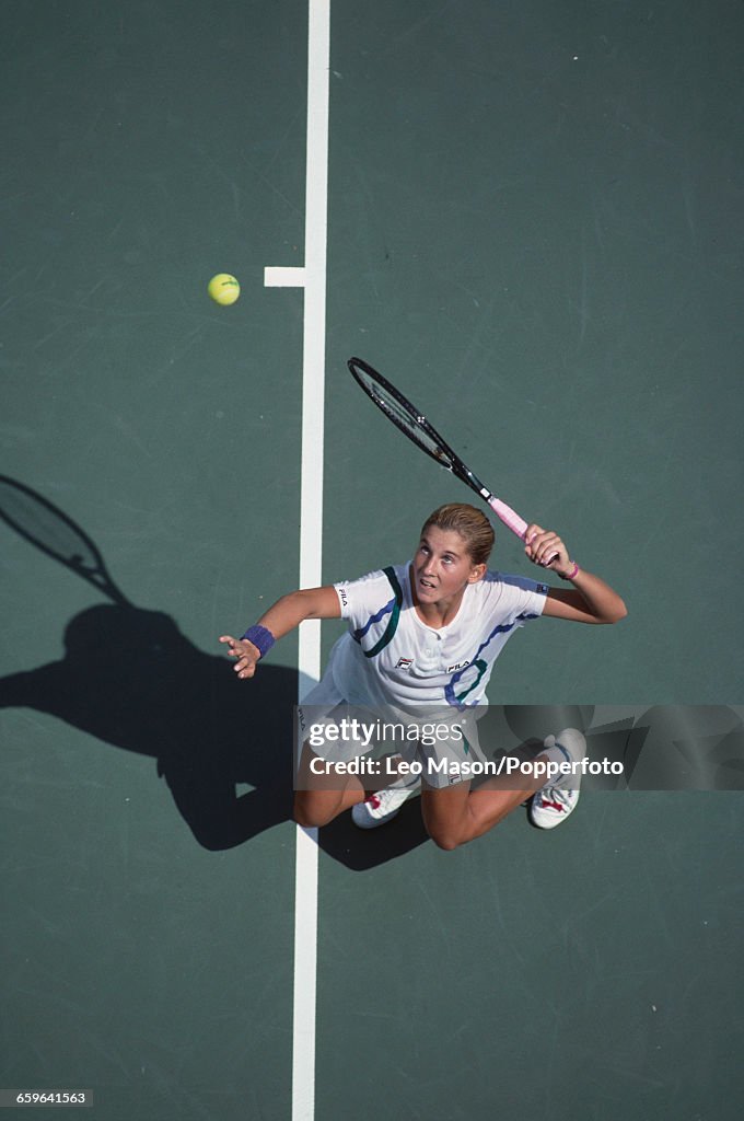 Monica Seles At 1989 US Open