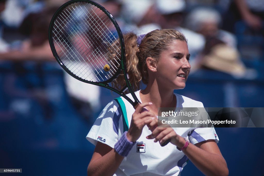 Monica Seles At 1989 US Open
