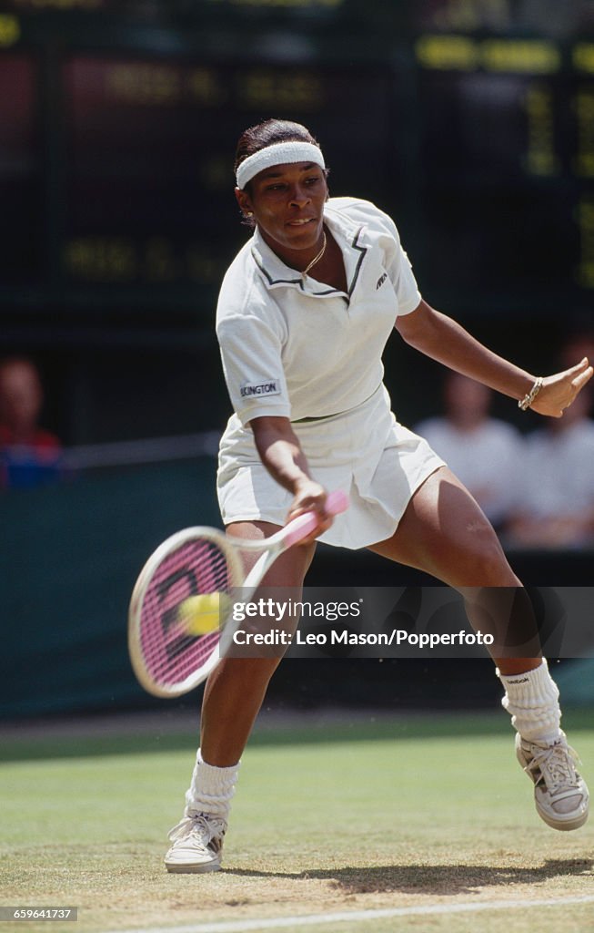 Zina Garrison At 1990 Wimbledon Championships