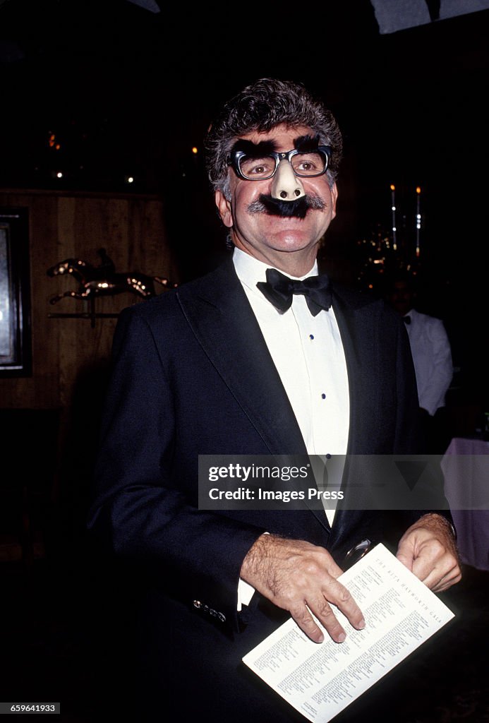 Film critic for 'Good Morning America' Joel Siegel attends Truman Capote's Black & White Ball...