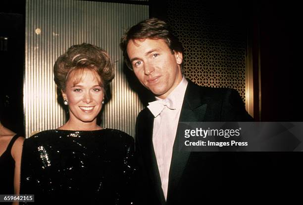 John Ritter and wife Nancy circa 1983 in New York City.