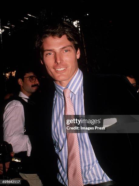 Christopher Reeve circa 1984 in New York City.