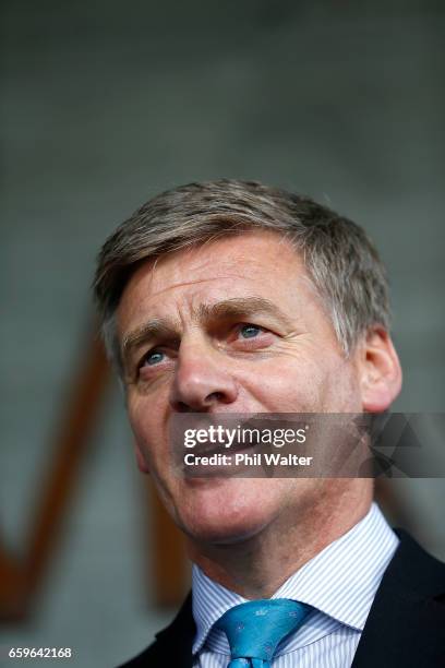 New Zealand Prime Minister Bill English fronts a press conference on March 29, 2017 in Auckland, New Zealand. The Prime Minister says an inquiry into...