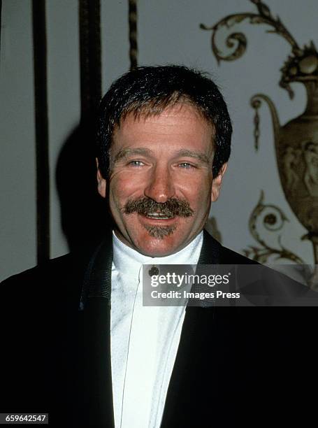 Robin Williams attends the American Museum of the Moving Image's Salute to Steven Spielberg circa 1994 in New York City.