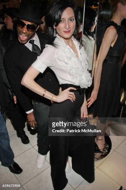 Tyson Beckford and Cucu Diamantes attend Soiree to Celebrate the New Season of “Make Me a Supermodel” at Catherine Malandrino Boutique on March 24,...