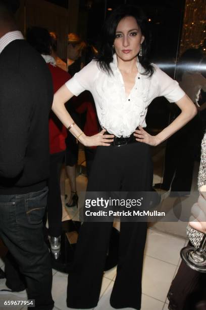 Cucu Diamantes attends Soiree to Celebrate the New Season of “Make Me a Supermodel” at Catherine Malandrino Boutique on March 24, 2009 in New York...