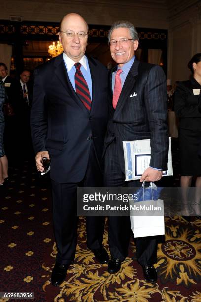 John K. Castle and Dr. James Orsini attend CASTLE CONNOLLY Medical Ltd. Presents NATIONAL PHYSICIAN OF THE YEAR AWARDS at 145 W 44 on March 23, 2009...