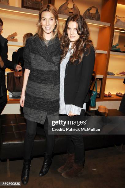 Anastasia Rogers and Jessie Cohan attend TOD'S and VOGUE Event to Benefit SAVE VENICE at TOD'S on March 11, 2009 in New York.